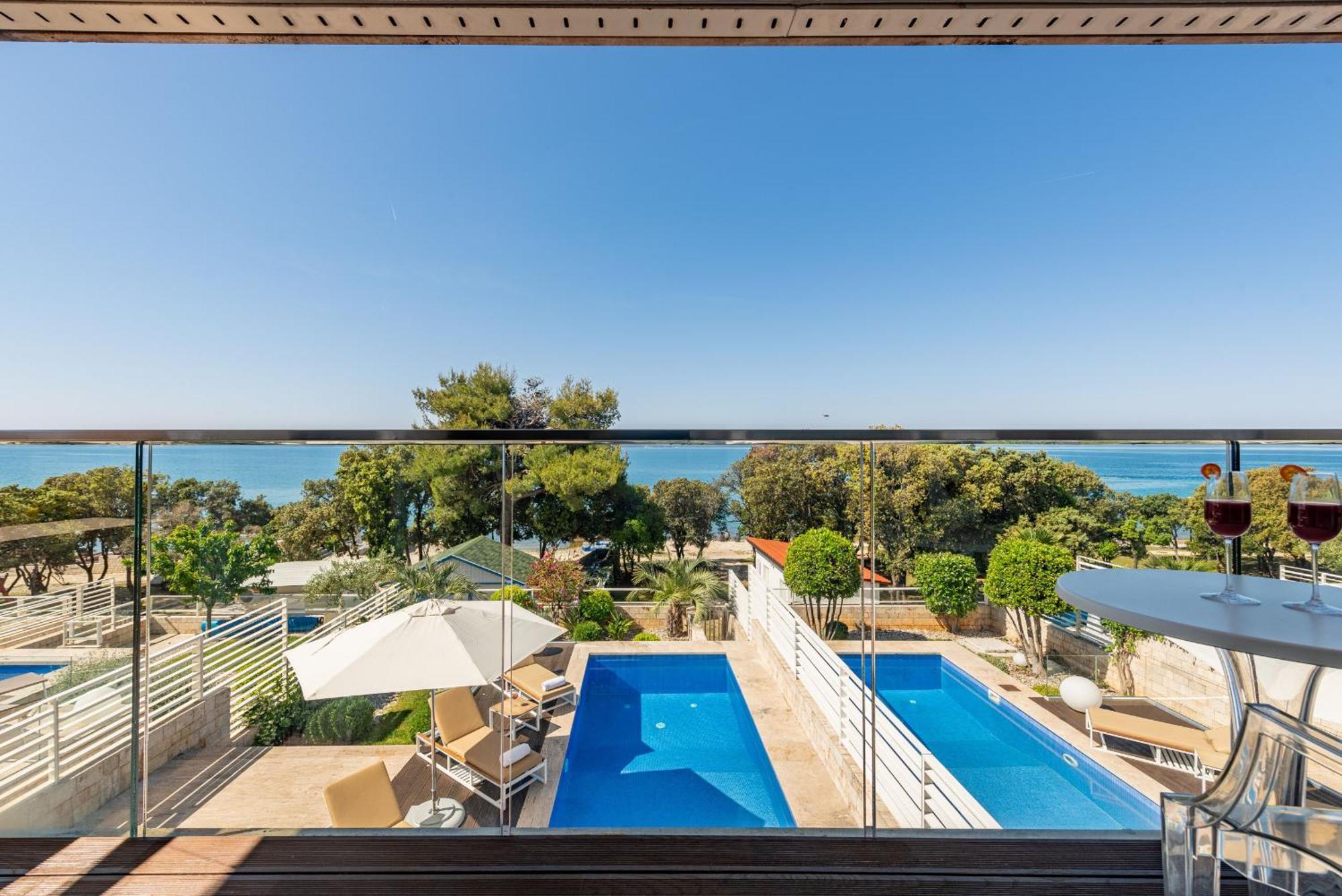Villa Oleander Zadarvillas Petrcane Exterior foto